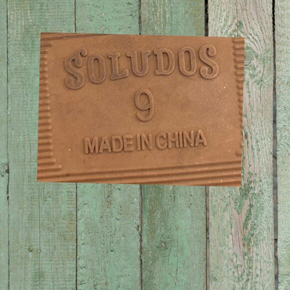 🌾 Soludos Beige Linen Knotted Slide Sandals – Size 9 🌾 - Picture 5 of 6